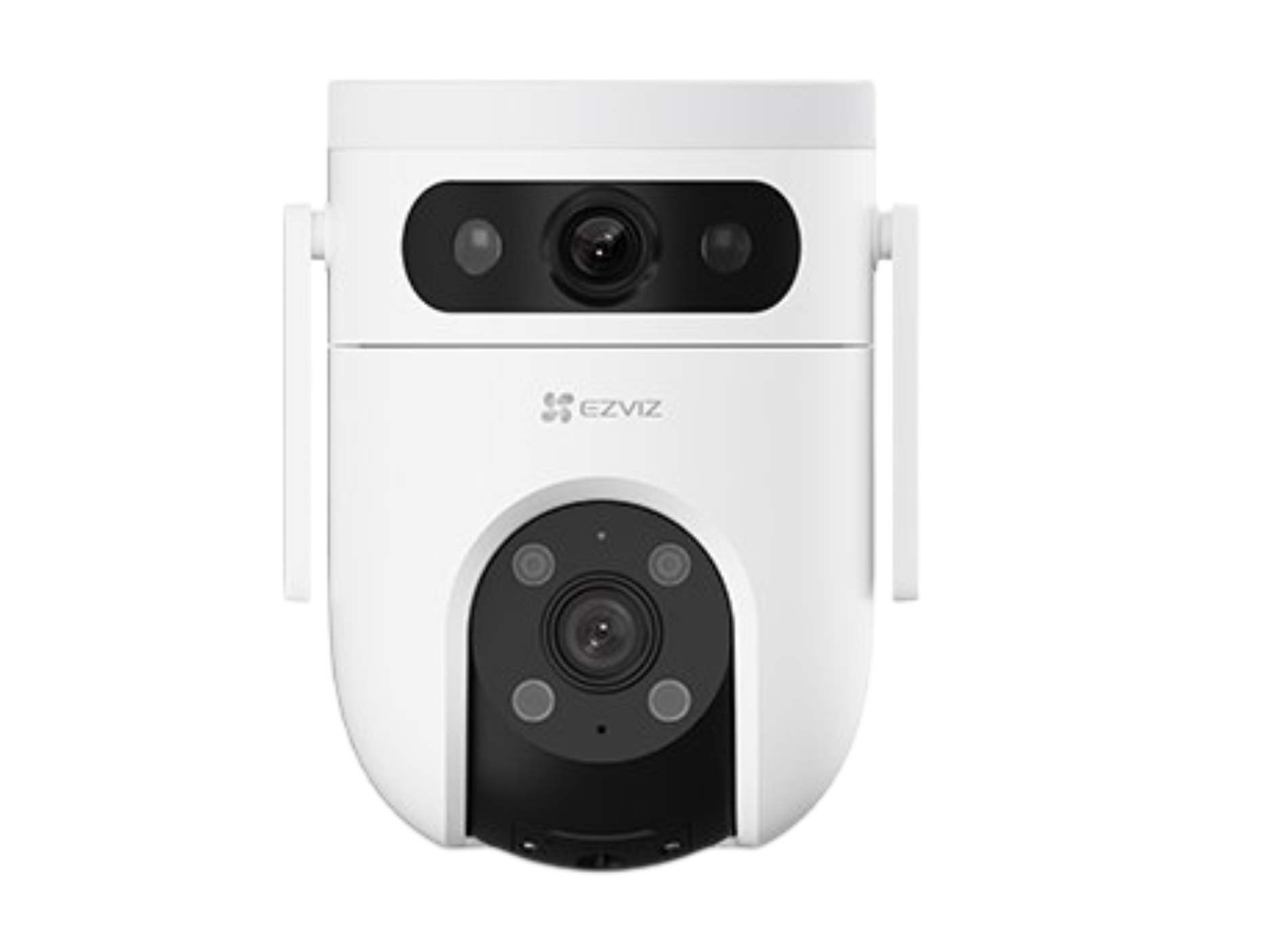CAMARA EZVIZ EXT H9C DUAL 5MP 3K , AUDIO 2 VIAS , WIFI 2.4GHZ, 360° A COLOR, CON SIRENA INTEGRADA,IP67