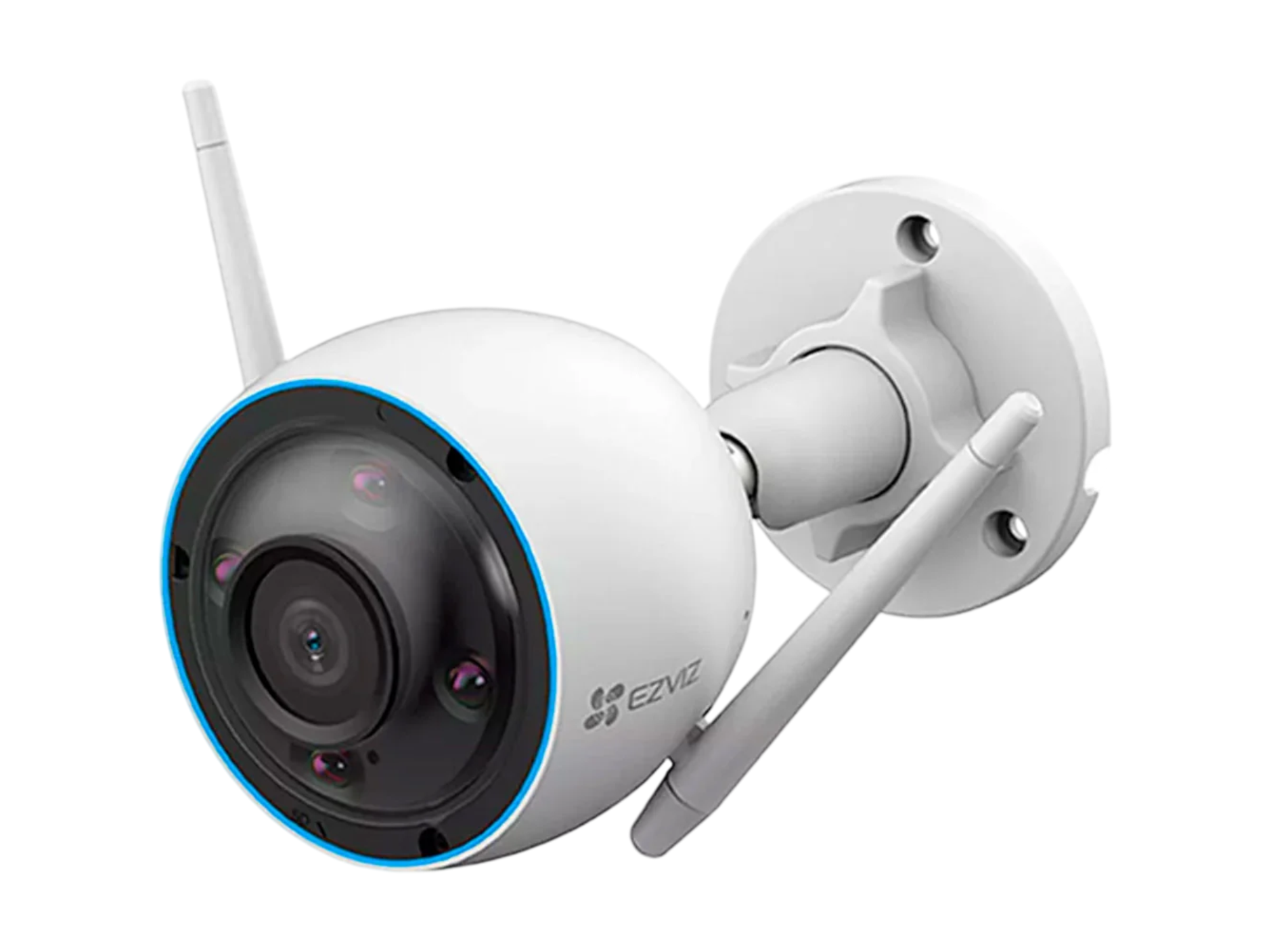 CAMARA EZVIZ EXT H3 5MP 3K, FIJA,AUDIO 2 VIAS , WIFI 2.4GHZ, A COLOR, CON SIRENA INTEGRADA,IP67,CARCASA DE ALEACION DE ALUMINIO