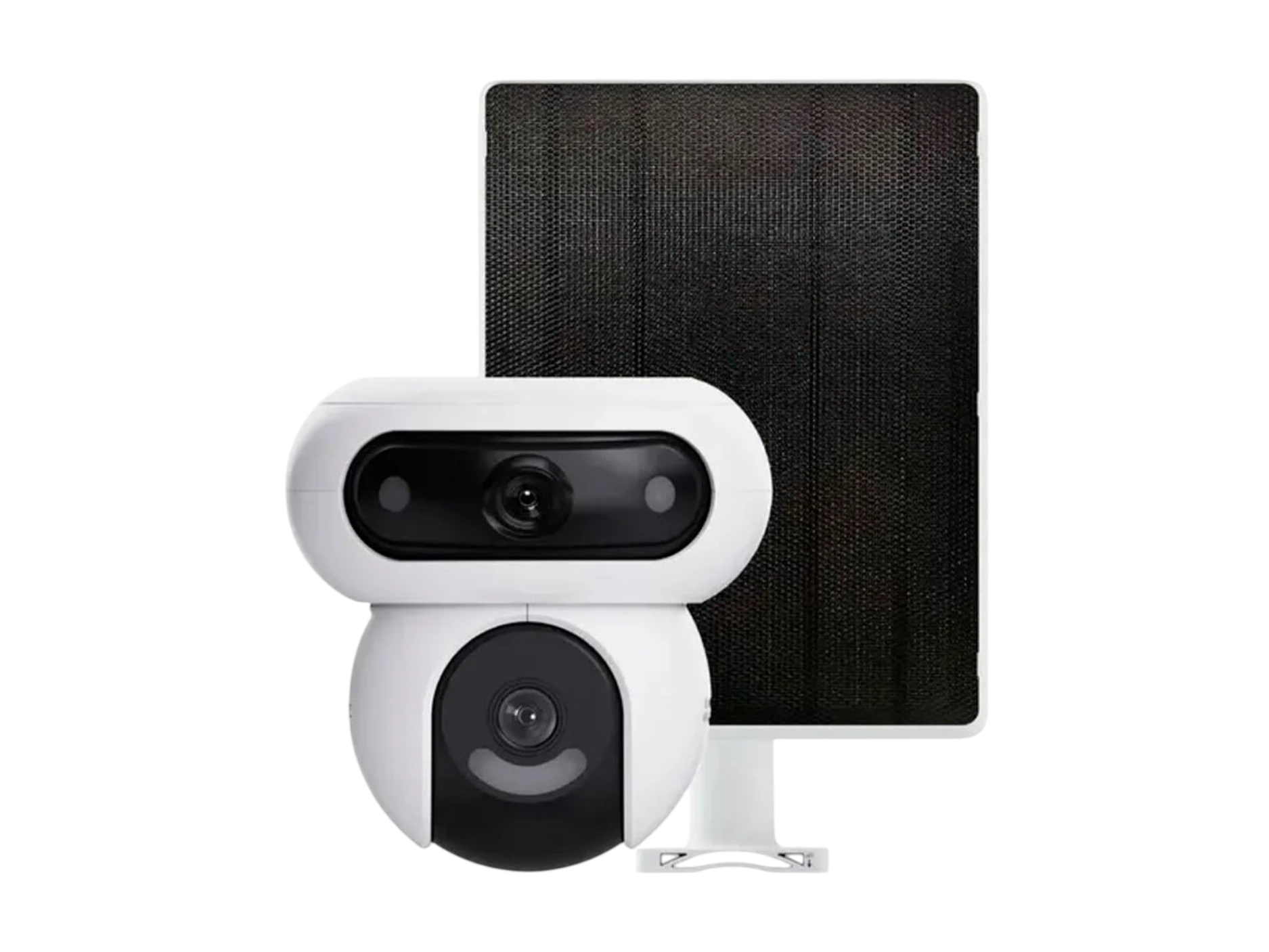 CAMARA EZVIZ EXT HB90 DUAL KIT 4MP 2K+, AUDIO 2 VIAS , WIFI 2.4/5GHZ, 360° A COLOR, CON SIRENA INTEGRADA,IP67 CON PANEL SOLAR