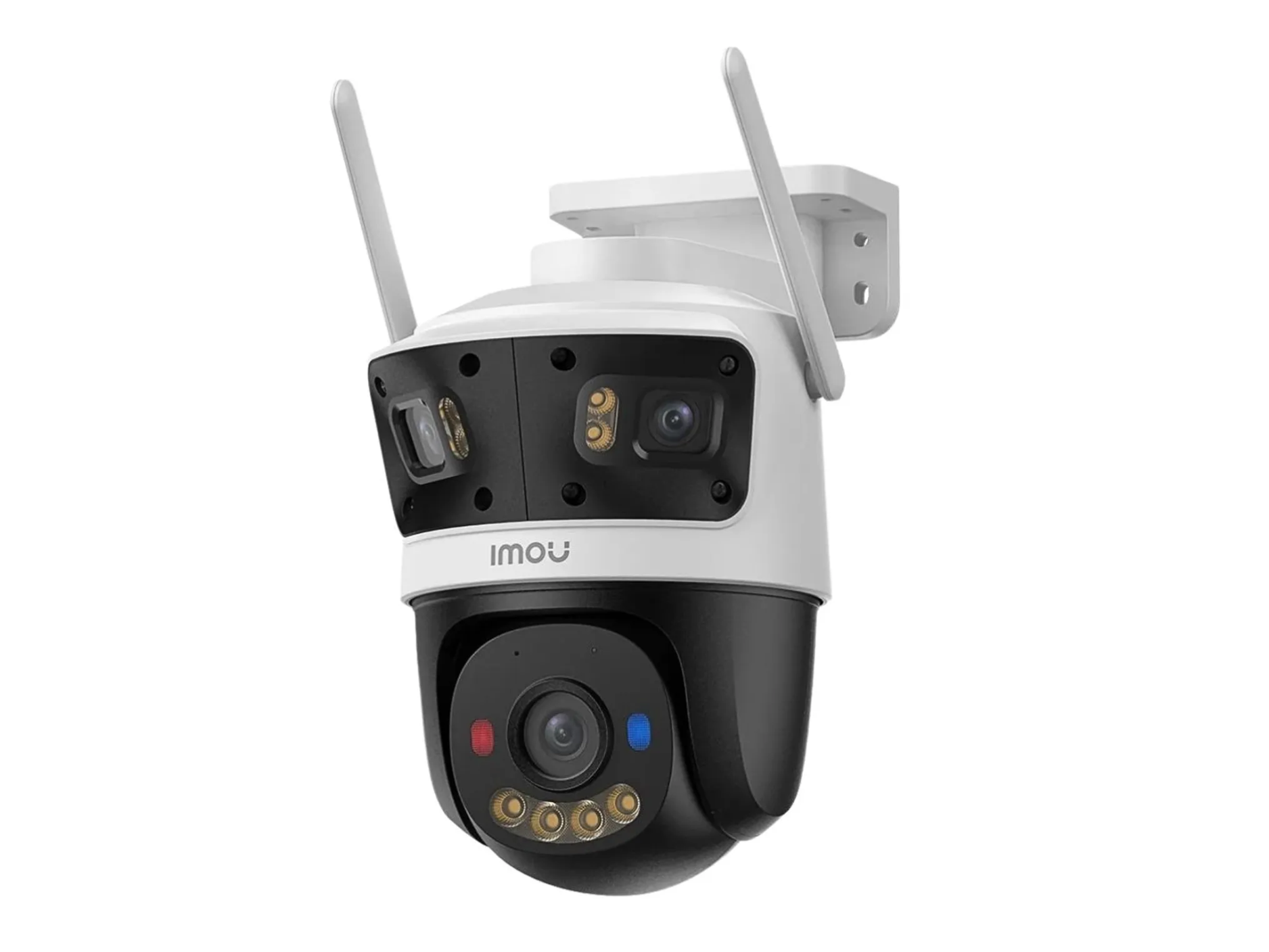 CAMARA IMOU EXT CRUISER TRIPLE 11MP ,LENTE 160° + 90°, AUDIO 2 VIAS , WIFI 2.4/ 5G , 360° , A COLOR