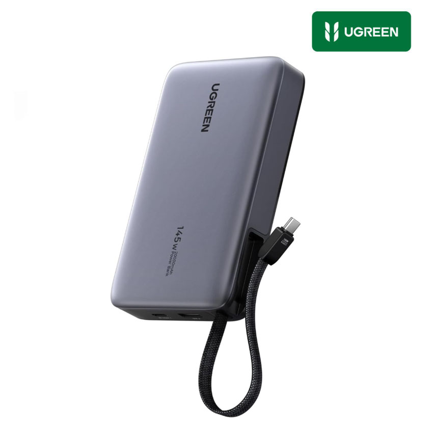 Powerbank UGREEN Nexode 20000mah 145W para iPhone 17 Pro Max MacBook Galaxy S25 Ultra, Android
