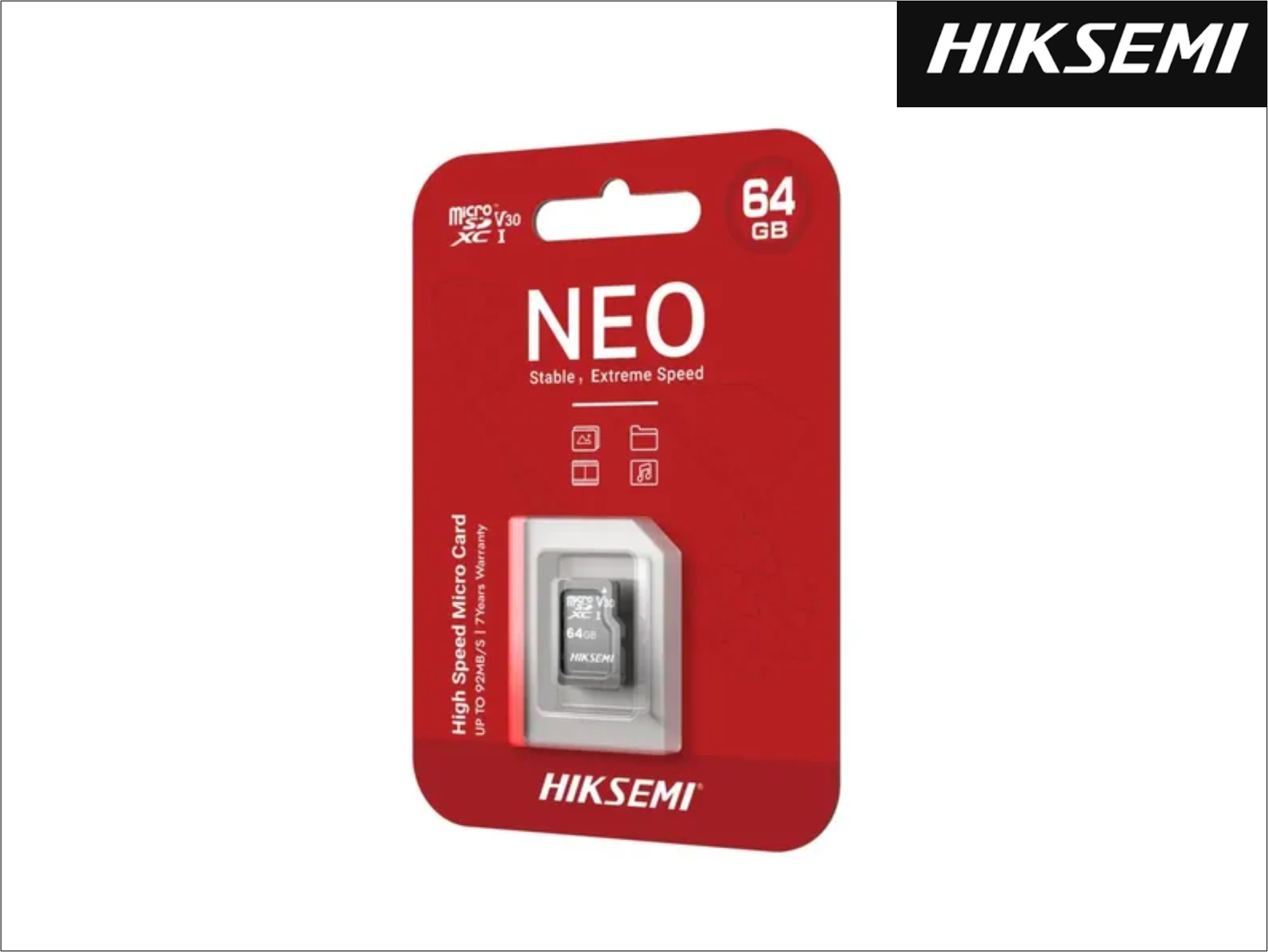 MEMORIA MICRO SD 64GB HIKSEMI