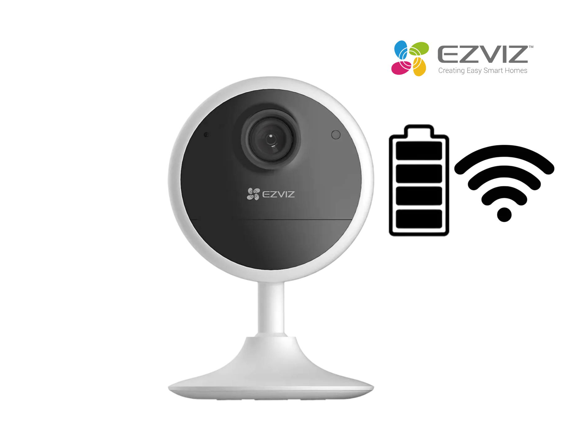 CAMARA BATERIA EZVIZ INT CB1 1080P, AUDIO 2 VIAS , BATERIA,FIJO,WIFI,INFRARROJO