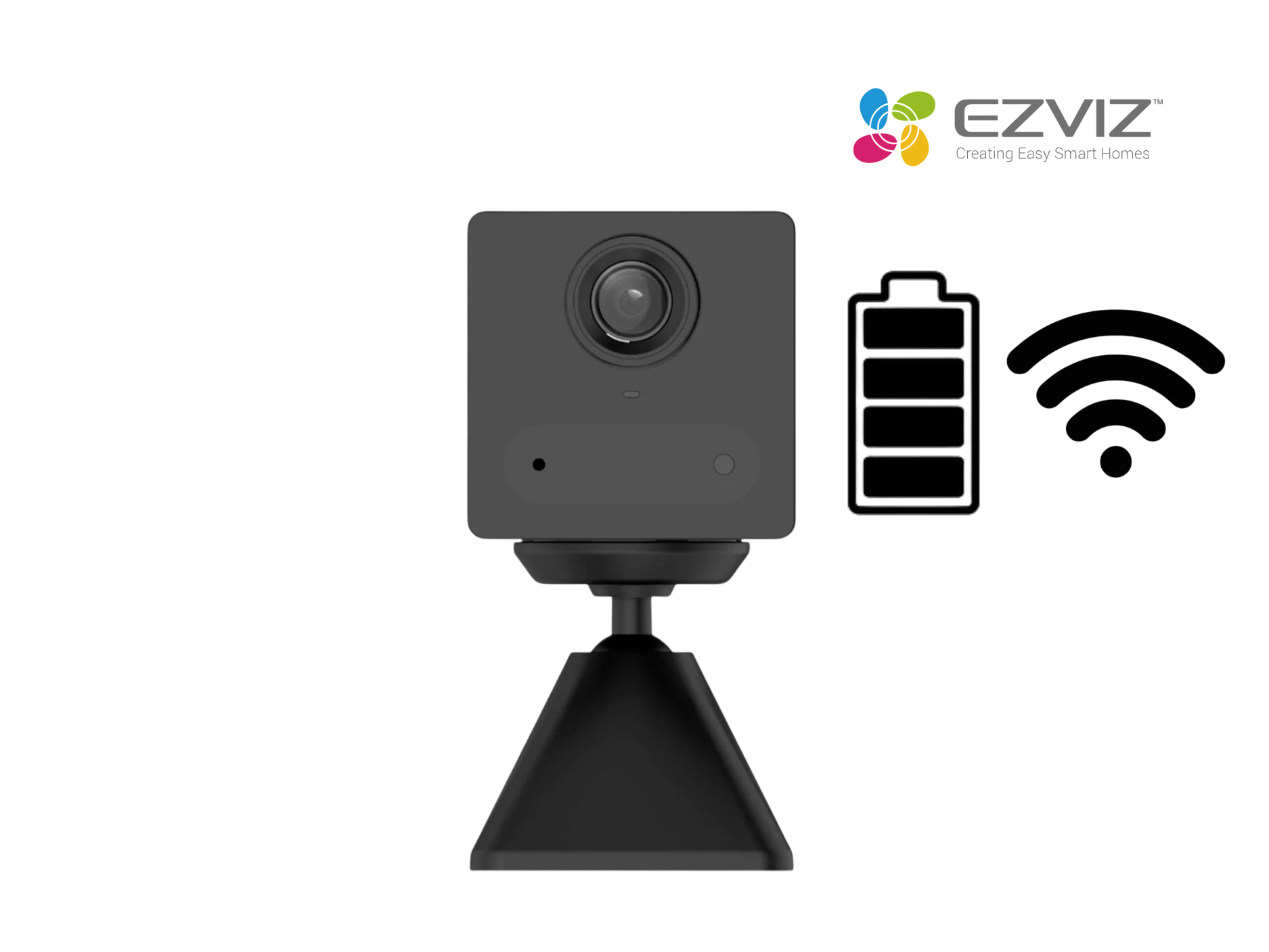 CAMARA BATERIA EZVIZ INT CB2 1080P, AUDIO 2 VIAS , BATERIA,WIFI,FIJO,INFRARROJO,BASE MAGNETICA,COLOR EN NEGRO Y BLANCO
