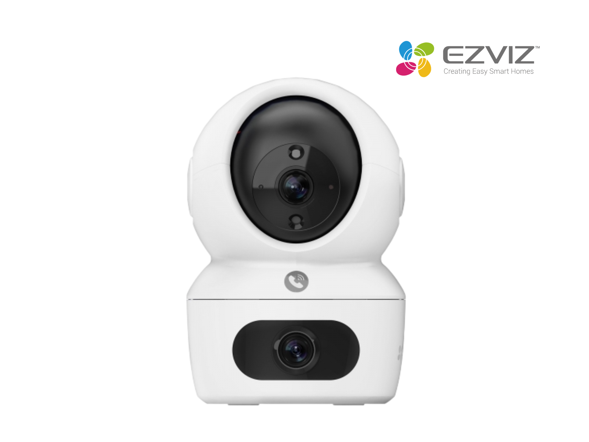 CAMARA EZVIZ INT H7C DUAL 4MP 2K+, AUDIO 2 VIAS , WIFI 2.4/5GHZ, 360° , A COLOR,DOBLE LENTE