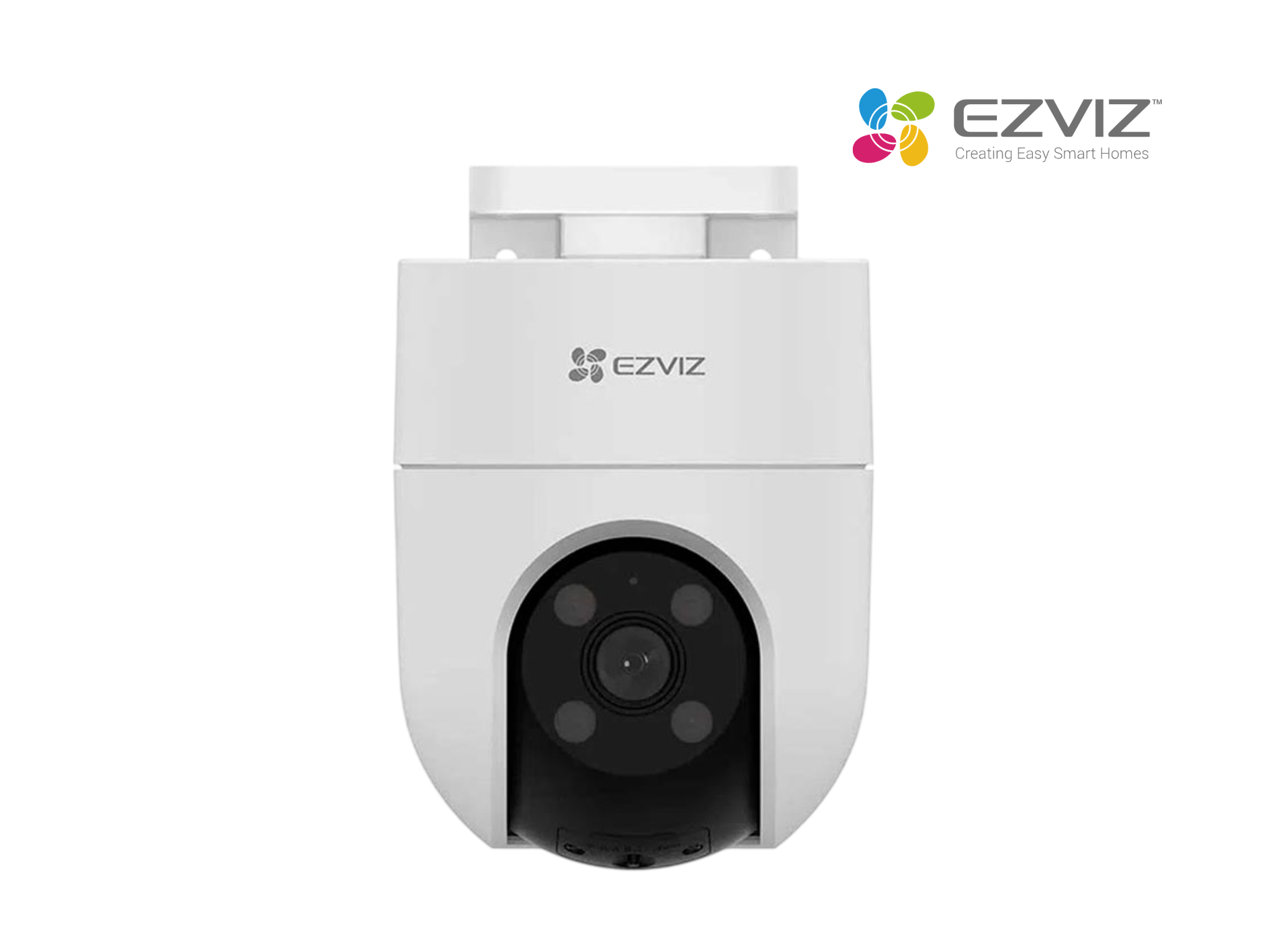 CAMARA EZVIZ EXT H8C 1080P FULL HD, AUDIO 2 VIAS , WIFI 2.4GHZ, 360°  A COLOR, CON SIRENA INTEGRADA,IP67