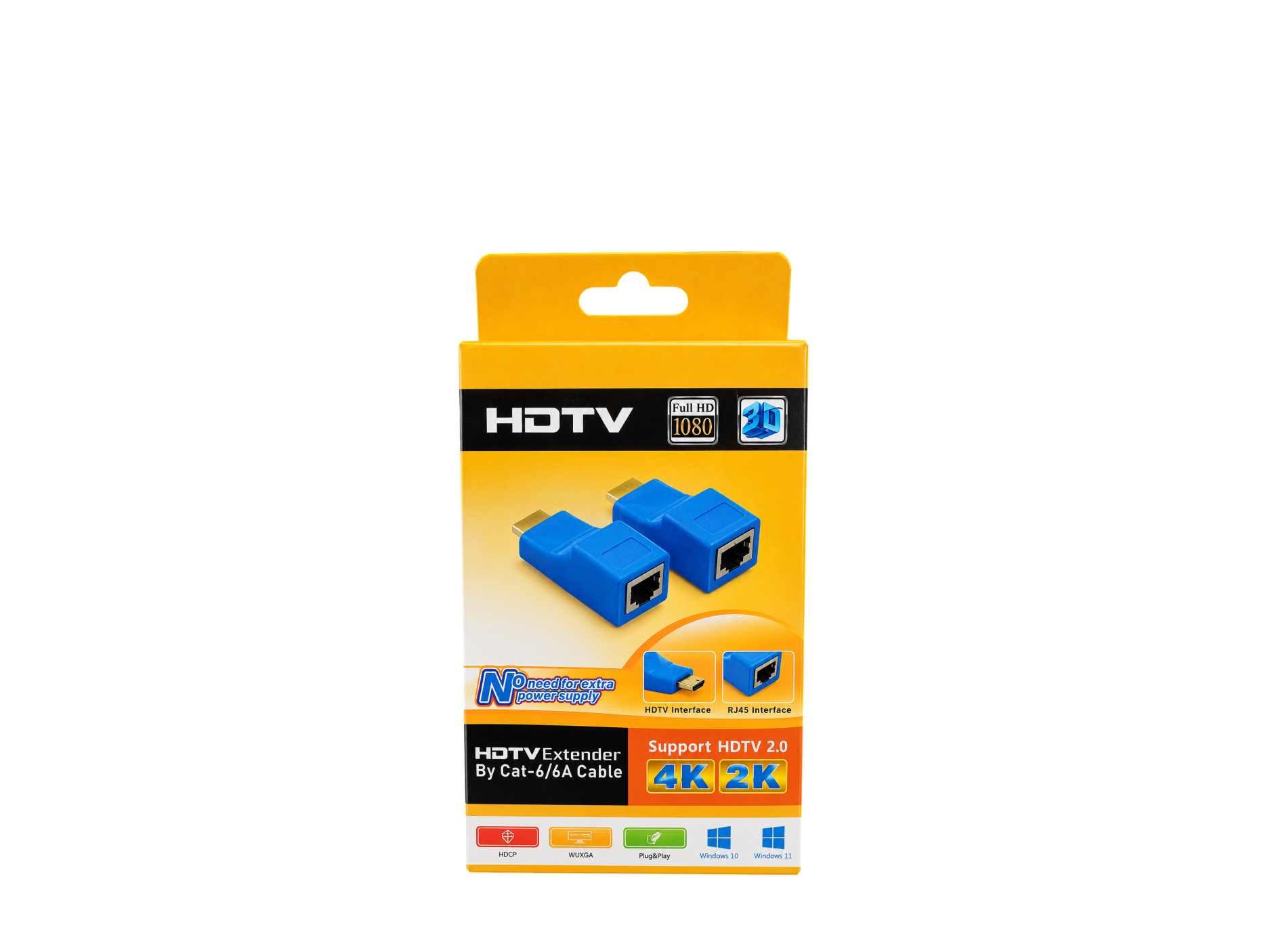 EXTENDER HDMI 30M SOBRE CAT 5E/CAT 6 ,RJ45 ,HASTA 4K