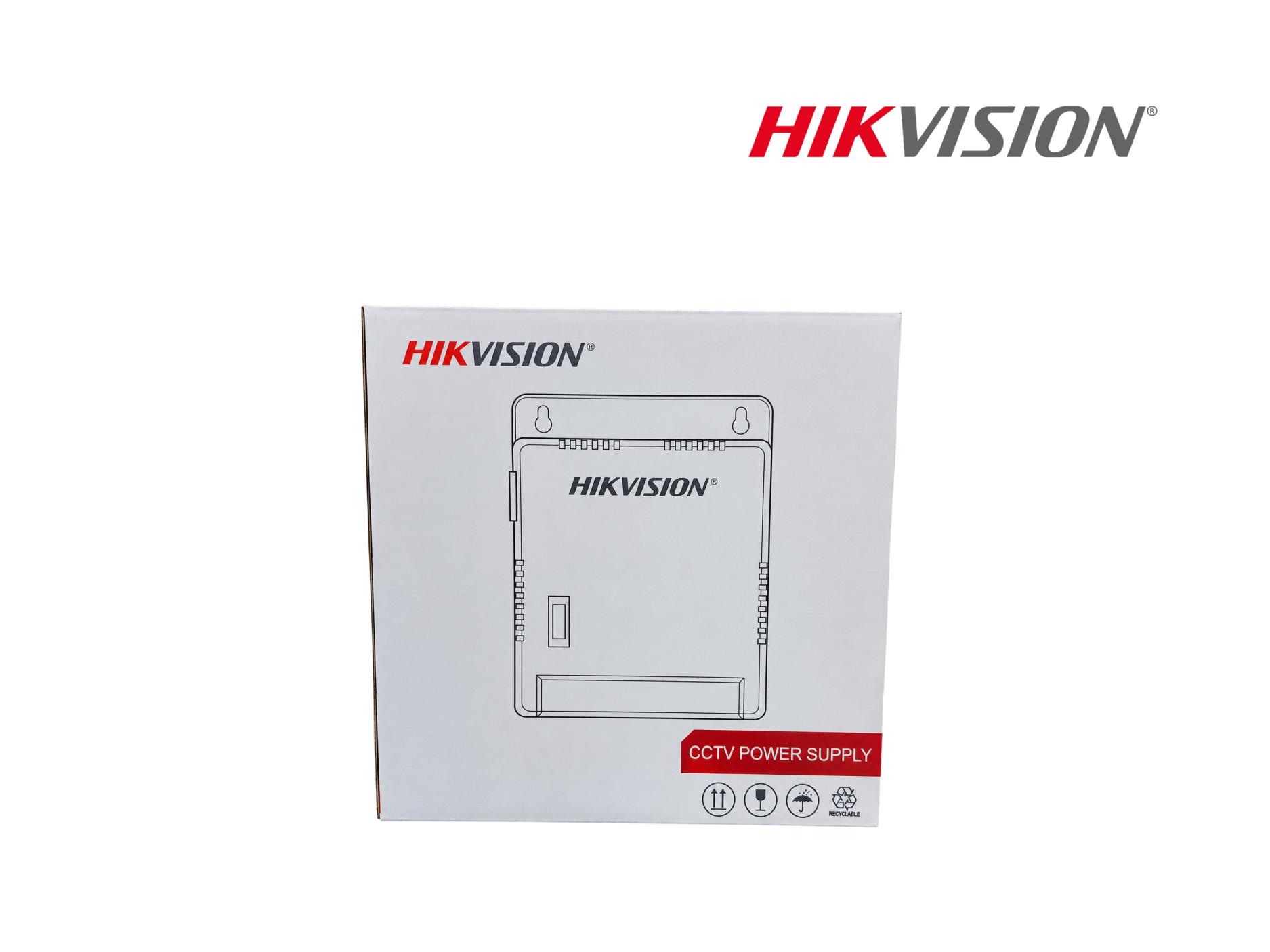 FUENTE HIKVISION CENTRALIZADA 1A POR CANAL/12V DC PARA CCTV 8 CANALES